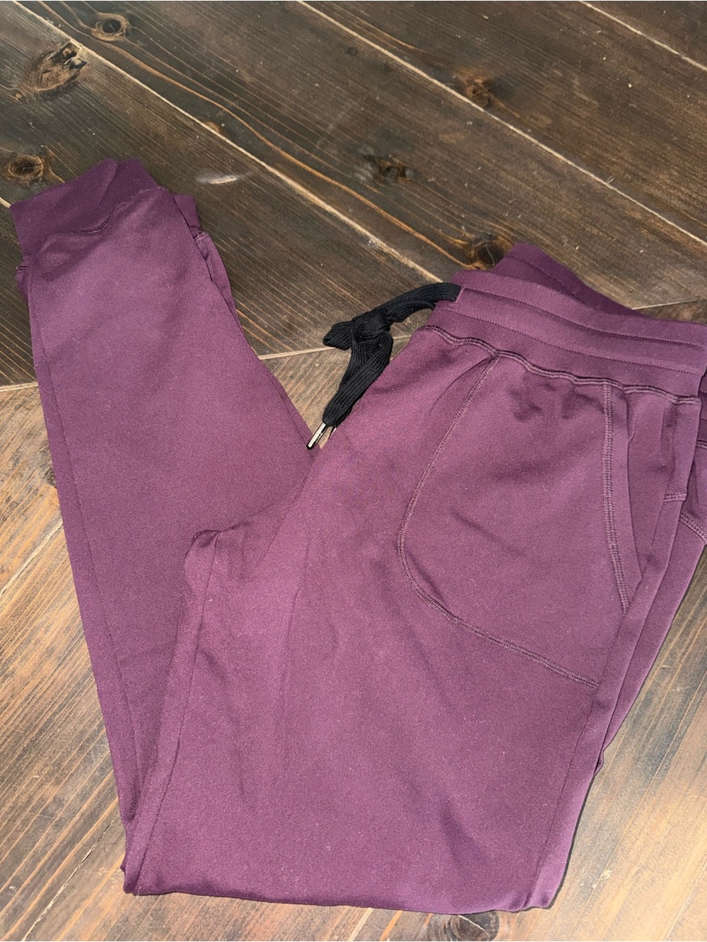 Zyia Active Plum Purple Unwind Joggers Size Small - Picture 2 of 4